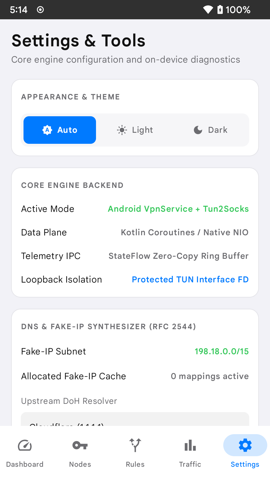 Netra Settings & Theming